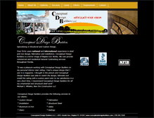 Tablet Screenshot of conceptualdesignbuilders.com